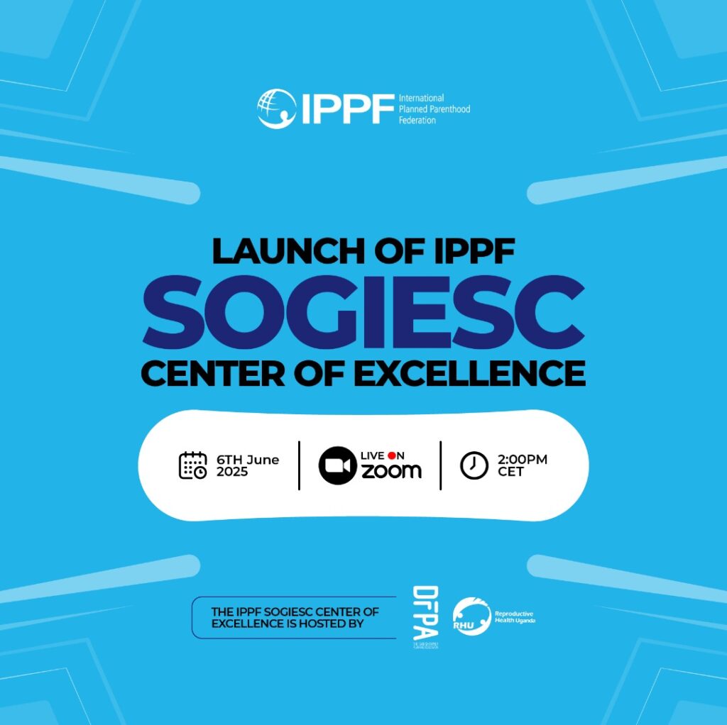 Save the Date – launch of IPPF SOGIESC Center of Excellence!