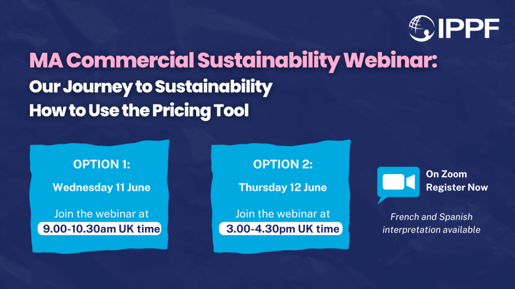 MA Commercial Sustainability Webinar: Our Journey to Sustainability – How to Use the Pricing Tool 