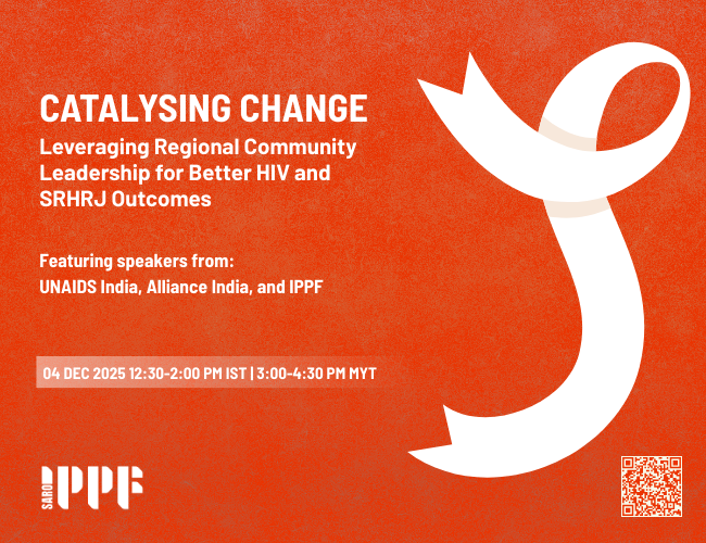 Catalysing Change Webinar: Leveraging Regional Community Leadership for Better HIV and SRHRJ Outcomes